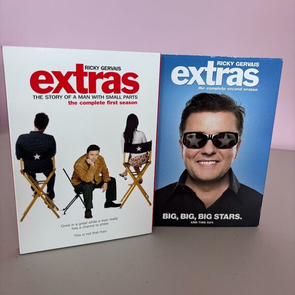 Extras DVD Ricky Gervais Seasons 1 and 2 - Picture 1 of 9